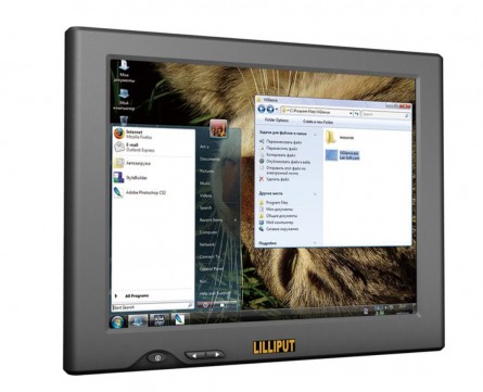 8 Inch Touchscreen USB Monitor,LILLIPUT UM-82/C/T For PC etc.,140°/ 120°(H/V)Contrast:500:1,Resolution:800×600,Build-in 2 Speakers