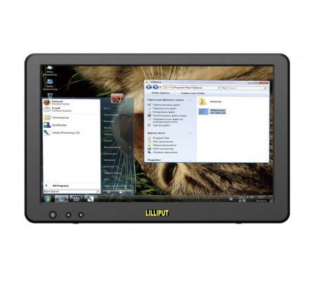 LILLIPUT UM1010/C 10.1" 16:9 LCD Monitor With Mini USB,Without Touch Function,Resolution: 1024×576 pixels