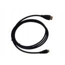HDMI A/C Cable For Lilliput Monitor 667GL-70 Series,668GL-70 Series,569 Series,5D Series,665 Series,665/WH Series,663 Series,664 Series,TM-1018 Series,FA1000-NP Series,UM-900 Series