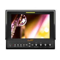 Lilliput 663/O/P2 With HMDI Output 7"LED Monitor 1280x800 IPS 800:1 Contrast With Suit Case+Folding Sun Shade Cover+2 PC Battery Plate