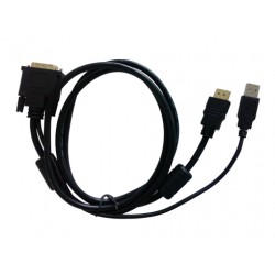 HDMI Connect DVI Cable With Touch For Lilliput HDMI Monitor 669GL-70 Series,869GL-80 Series