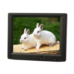 8 Inch LED Monitor,LILLIPUT 809GL-80NP/C With VGA Connect With Computer,1 Audio, 2 Video Input,Multi-language OSD