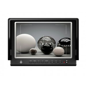Lilliput 664 Monitor, 7 inch 16:9 LED Field Monitor With HDMI, Composite Video And Collapsible Sun Hood