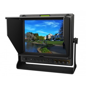 Lilliput 969A/O/P,9.7 Inch 4:3 IPS LED HD Broadcast Monitor With Dual HDMI Inputs,One HDMI Output,Component Video And Build-in Sun Hood