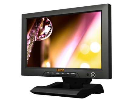 Lilliput FA1013, 10,1" Monitor LCD HDMI con HDMI & ingresso YPbPr, connettersi con videocamera Full HD