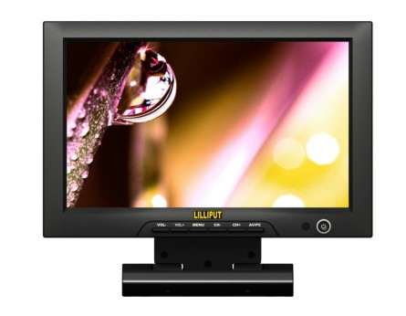 Lilliput FA1013/S, 10,1" Monitor LCD HDMI con HDMI & ingresso YPbPr, 3G-SDI Input&Output.To collegare con Video Full HD fotocamera