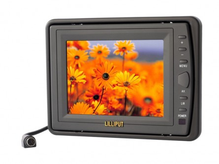 5.6 pollici auto Monitor, LILLIPUT 227GL-56NP (HR) Multi-Language OSD Monitor, AV Input / 1 Audio & 2 Ingresso video