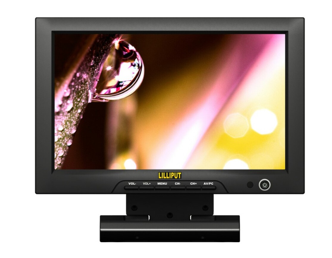 Lilliput FA1013/S, 10,1" Monitor LCD HDMI con HDMI & ingresso YPbPr, 3G-SDI Input&Output.To collegare con Video Full HD fotocamera