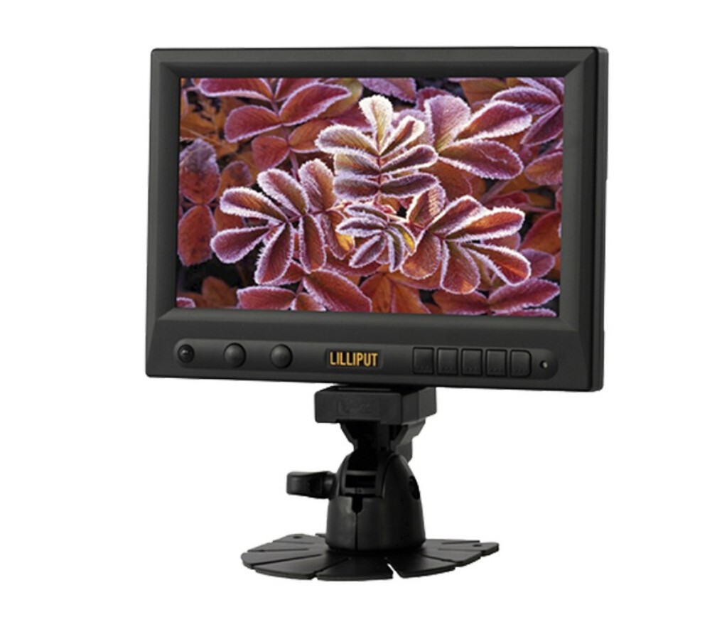 8 pollici LED Monitor VGA per PC ecc, Costruire-in altoparlante LILLIPUT 889GL-80NP/C/T Monitor, OSD multilingue, Touchscreen