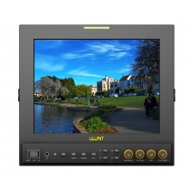 Lilliput 969A/P, 9,7 pollici 4:3 IPS LED HD Broadcast Monitor con ingressi HDMI Dual, Video Component e costruire-in Sun Hood. Ottimizzato per Studio e lavoro di Editing Video