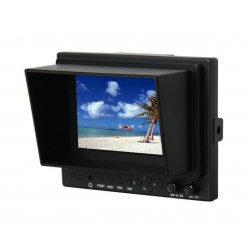 LILLIPUT professionale 5'' 569/P, TFT LCD Monitor con uscita HDMI a HDMI, YPbPr, ingresso AV / con batteria piastra