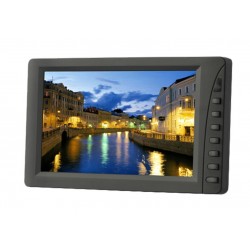 Monitor Touchscreen LILLIPUT EBY701-NP/C/T 7 pollici LED, con VGA collega con il calcolatore, 1 Audio, 2 Ingresso video, altoparlante incorporato