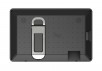 LILLIPUT Umm-1012/C/T da 10.1 pollici Touchscreen USB Monitor per sistema operativo Windows, Mac OS X, Build 2 altoparlanti, 140°/110° (H/V) contrasto: 500: 1, risoluzione: 1024×600