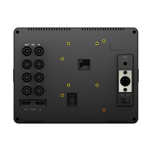 LILLIPUT 665 7 pollici HD sulla fotocamera campo LCD Monitor, Hdmi In & componente, 1/4" HOT Shoe Mount + 2PC piastra batteria