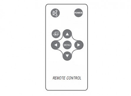 8 Keys remote control for lilliput monitor 667GL-70NP/H/Y/S,667GL-70NP/H/Y