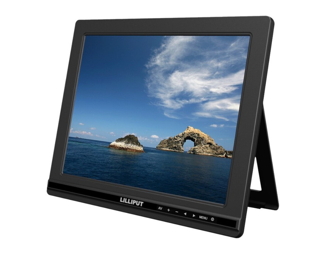 Lilliput FA1000-NP/C/T 9.7" 5 Wire Resistive Touch Screen Monitor With HDMI, DVI, VGA & Av Input
