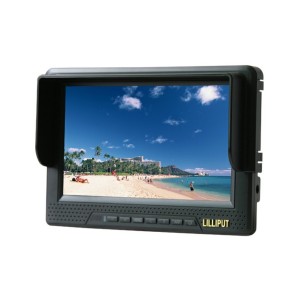 Lilliput 668GL Field Monitor for DSLR HD Video Camera,1080P,Internal Battery (HDMI, Component, Composite Input)