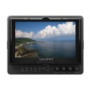 LILLIPUT  665 /O/P ,7 Inch Color TFT LCD Monitor With HDMI, YPbPr, AV Input HDMI Output / With F-970 & QM91D Battery Plate + Sun Shade Cover + Free Hot Shoe Mount