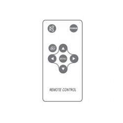 8 Keys remote control for lilliput monitor 667GL-70NP/H/Y/S,667GL-70NP/H/Y