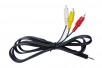 Câble Composite Pour Lilliput Moniteur FA1046-NP Série: FA1046-NP / C FA1046-NP / C / T