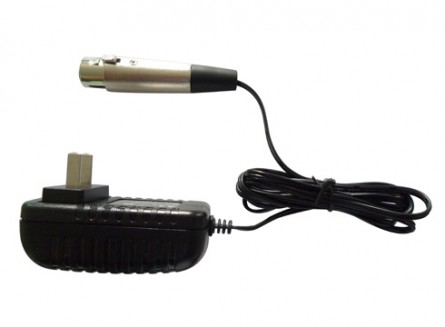 Adaptador de 12V DC (conector XLR) Para Lilliput Monitor: Serie 969A, 969B Series