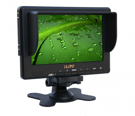 Lilliput 7 pulgadas 667GL-70NP/H/Y/S HDMI monitor con Ypbpr, 3G-SDI, HDMI, entradas de video componente