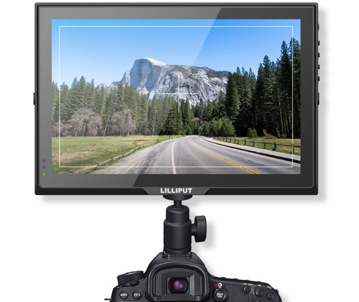 Lilliput FA1014/S 10,1 pulgadas 3G-SDI Monitor de DSLR HD, 1280 × 800,3G-SDI / HDMI / VGA, 3G-SDI salida, 800:1