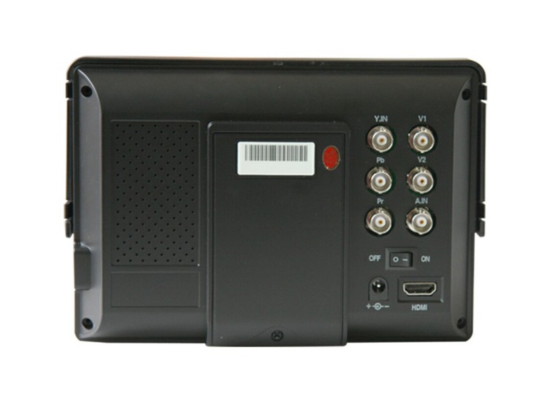 Lilliput 668GL Monitor de campo para DSLR HD cámara de vídeo, 1080P, Batería interna (HDMI, por componentes, entrada compuesta)