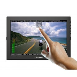 Lilliput TM-1018/O/P 10.1 "LED IPS Full HD HDMI El campo de la pantalla táctil del monitor de la cámara con HDMI de entrada y salida, entrada VGA