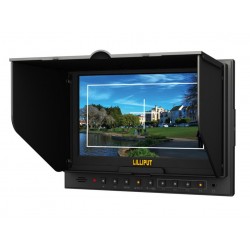 7" Cámara Monitor de campo y pantalla LCD con HDMI de entrada y salida para Canon 5D-II / O Camera.lilliput 7 pulgadas Monitor, Lilliput monitor