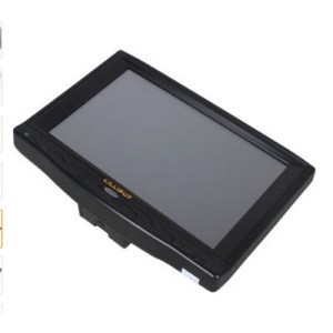 Lilliput monitor de 7" TFT LCD, con interfaz VGA, conectar con la computadora, Lilliput 619A, altavoz incorporado, 800 x 480 (Soporte de hasta 1920 x 1080)