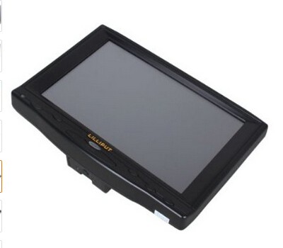 lilliput 7" do Monitor TFT LCD, com VGA Interface, conectar com o computador, lilliput 619A, Alto-falante embutido, 800 x 480 (Suporta até 1920 x 1080)