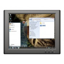 8 polegadas LED Touchscreen USB Monitor, LILLIPUT UM-80/C/T Para PC etc., Contraste: 500: 1, resolução: 800 × 600