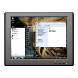 8 polegadas LED Touchscreen USB Monitor, LILLIPUT UM-80/C/T Para PC etc., Contraste: 500: 1, resolução: 800 × 600