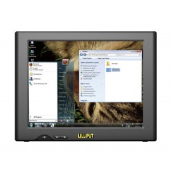 LILLIPUT UM-82/C 8 Inch Touchscreen Monitor USB, 140 ° / 120 ° (H / V) Contraste: 500: 1, resolução: 800 × 600, Build-in 2 Speakers