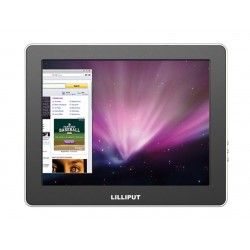 Lilliput Professional 9.7 '' UM-900 a cores TFT LCD Monitor USB Com Mini HDMI, Mini USB, entrada USB, Display mais adequado para VCD, DVD e sistema de GPS para Motorcars e navios