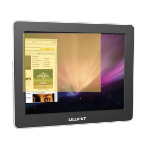 Lilliput Professional 9.7 '' UM-900 a cores TFT LCD Monitor USB Com Mini HDMI, Mini USB, entrada USB, Display mais adequado para VCD, DVD e sistema de GPS para Motorcars e navios