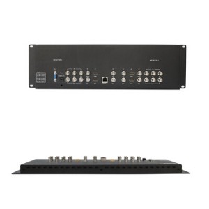 LILLIPUT RM-7028S dupla 7" Monitores 3RU rack com duplo 7" IPS Screens, Visualizando SD, HD e 3G-SDI Video on 3RU Rack Monitor