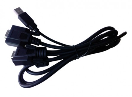 VGA kabel met Touch Voor Lilliput Monitor669GL-70,869GL-80,FA1011-NP,629GL-70NP,EBY701-NP/C/T,809GL-80NP,FA801-NP,859GL-80NP,889GL-80NP,FA1046-NP