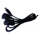 VGA kabel met Touch Voor Lilliput Monitor669GL-70,869GL-80,FA1011-NP,629GL-70NP,EBY701-NP/C/T,809GL-80NP,FA801-NP,859GL-80NP,889GL-80NP,FA1046-NP