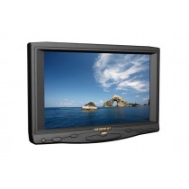 Lilliput 7" TFT LCD monitor met touch screen, met VGA, HDMI-ingang, verbinden met een computer, Lilliput 619AT, Ingebouwde luidspreker, ondersteuning van maximaal 1920 x 1080