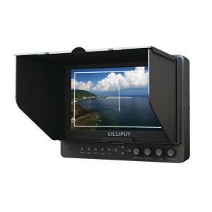 Lilliput 7" HDMI-monitor voor draadloos verkeer 665/O/P/WH met geavanceerde functies, draadloze HDMI-ingang & HDMI-uitgang